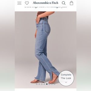 ABERCROMBIE 90’s Straight leg Jeans